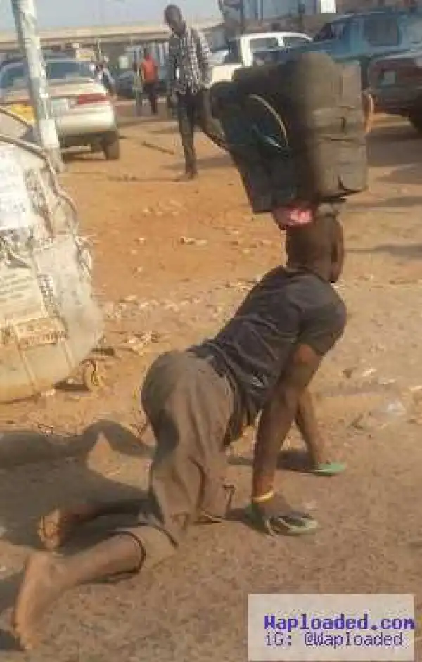 Photos: The Crippled Cobbler Gets A New Wheel-Chair